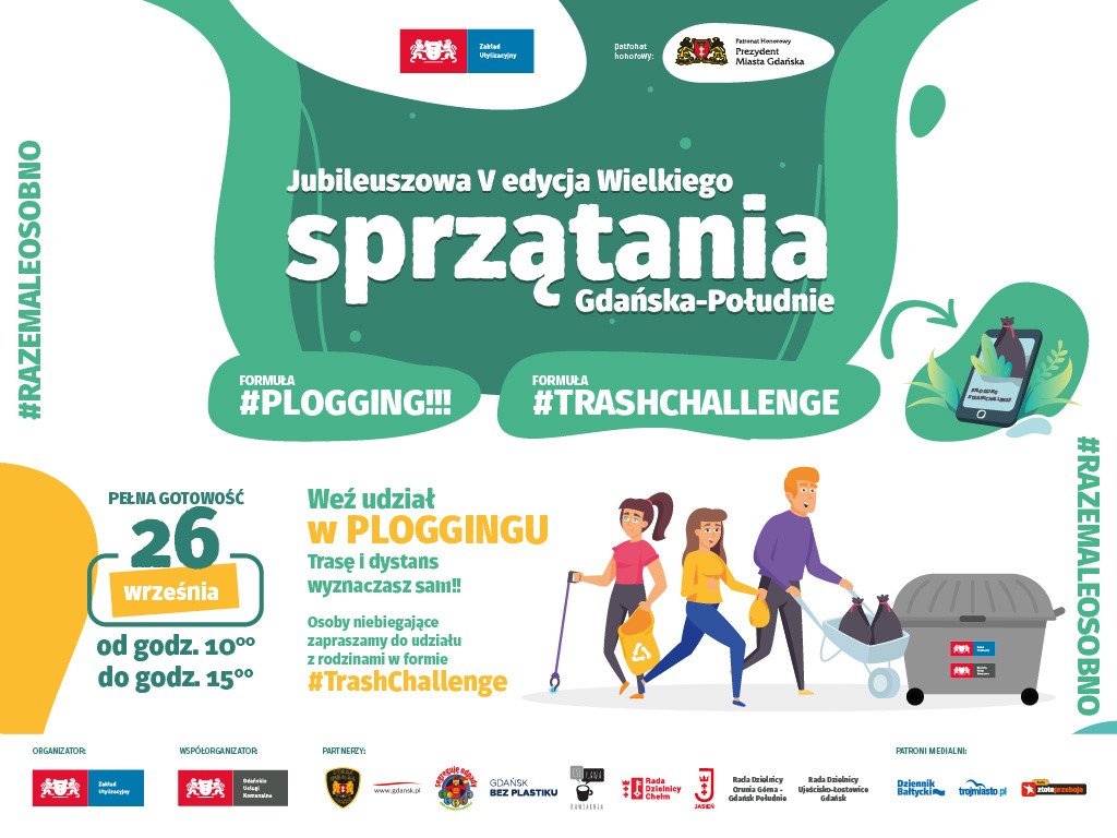 Wielkie sprzątanie w Gdańsku Południe - zapraszamy do wspólnej inicjatywy
