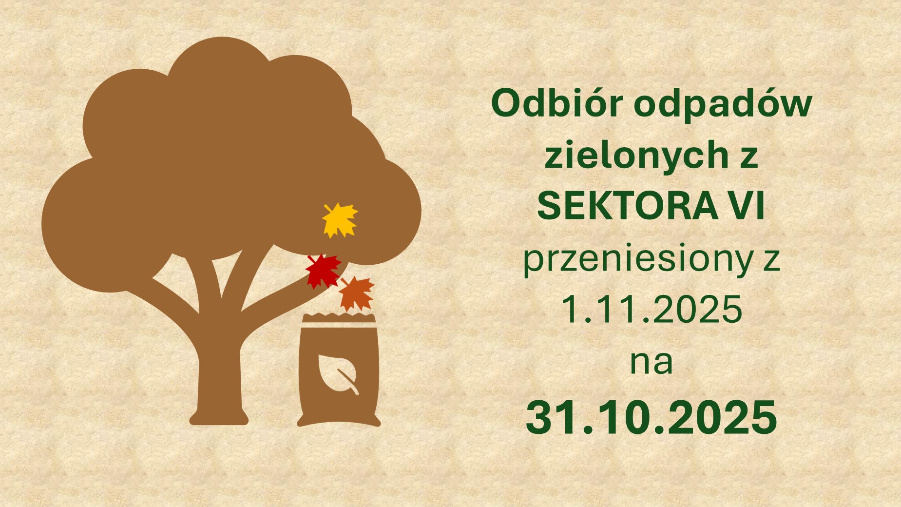 Odbiór odpadów zielonych