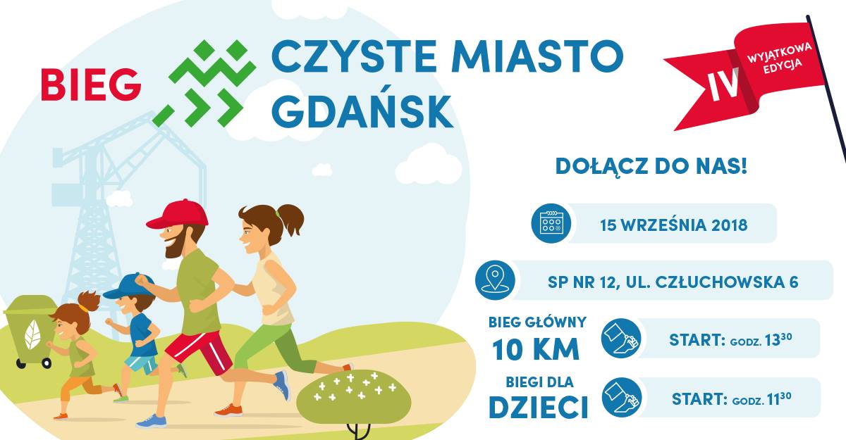 Rodzinny Bieg Czyste Miasto Gdańsk